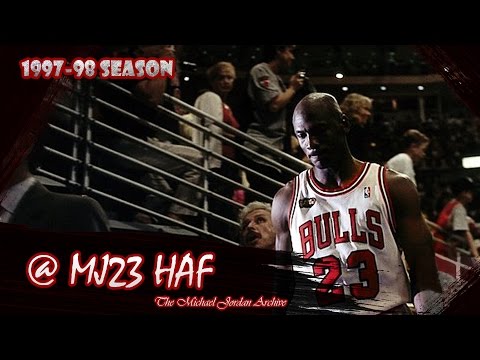 Michael Jordan Highlights 1998 Finals G5 vs Jazz - 28pt, So Close!