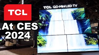 TCL at CES 2024: Full Booth Tour w/ Charles Woodson NFL Hall of Famer!