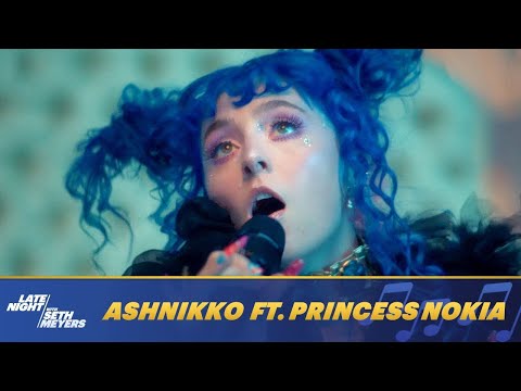 Ashnikko ft. Princess Nokia - Slumber Party (Live On Late Night with Seth Meyers)