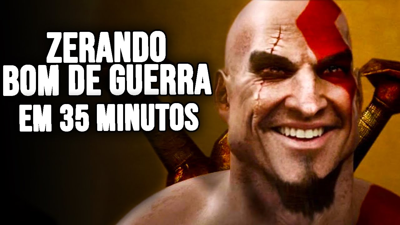 GOD OF WAR 1: ZERANDO EM 35 MINUTOS KKKK