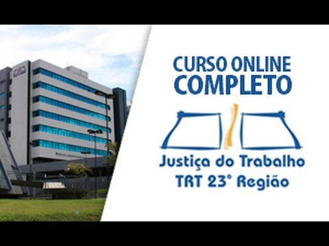 Concurso TRT MT 2015 - Curso online Completo