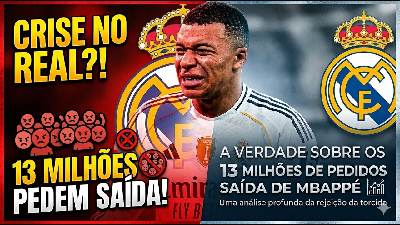 SITUAÇÃO RUIM DE MBAPPÉ NO REAL MADRID