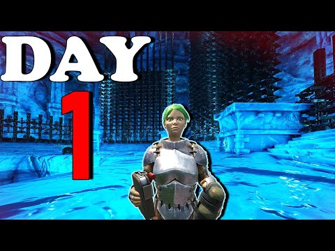 We Raided and Claimed Snow North Day 1 Of Wipe! | Ark PvP Hawk E1