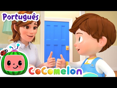 Capa de Canção do Obrigado! | Cocomelon em Português | Desenhos Animados e Músicas Infantis