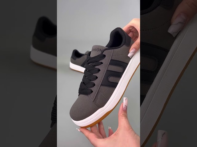 Чоботи жіночі шкіряні байка хутро 592641 Чорний Кеди жіночі 589591 Сірий