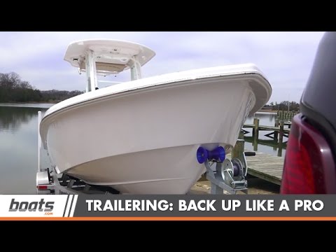 How to Back a Boat Trailer Like a Pro