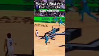 Tony Parker’s First And Last Points In San Antonio #basketball #nba #viral