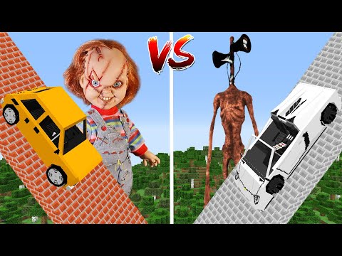 SİREN KAFA RAMPA VS KATİL BEBEK CHUCKY RAMPA - Minecraft