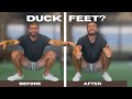 How To Fix Foot Turn Out Duck Feet When Squatting Or Walking 5 Exercises Full Program Included