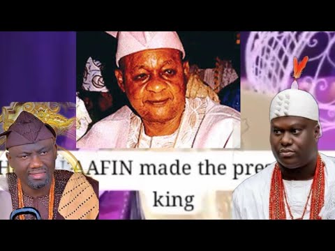 Video of Late Alaafin of Oyo as he made the  Presents ooni The King of Ile-ife 