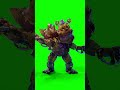 Gemstone Nightmare Fredbear FNaF Workshop Animation Green Screen