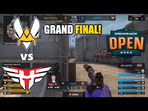 GRAND FINAL Vitality vs Heroic - Dreamhack Open 2020 - highlights - CS:GO