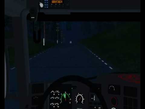 Scania 124l 400 zjazd na baze