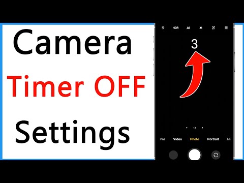 Mobile Camera Ka Timer Kaise Band Karen | How To Remove Camera Timer In Android Phone