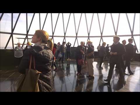 Kone lift/elevator @ St. Mary Axe building (aka.: The Gherkin)