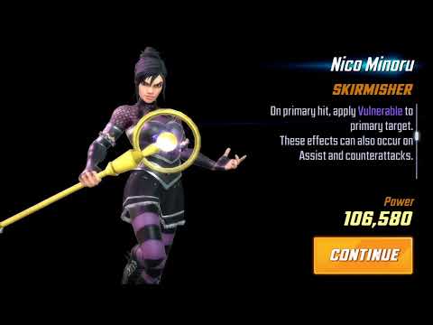 Nico Minoru Red Star Opening! - Many Red Star Orbs Opened - Marvel Strike Force - MSF