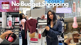 I bought my entire Sephora Wishlist + *NO BUDGET* shopping| Mecca,Dior, Wcosmetics & more!