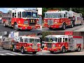 Best of Philadelphia Fire Department - Fire Trucks Responding Compilation