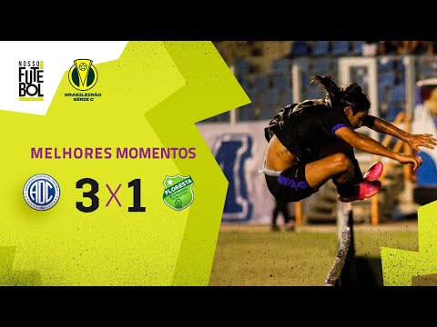 DUAS EXPULSÕES E GOLAÇO! - Melhores Momentos - Confiança 3 x 1 Floresta - Série C