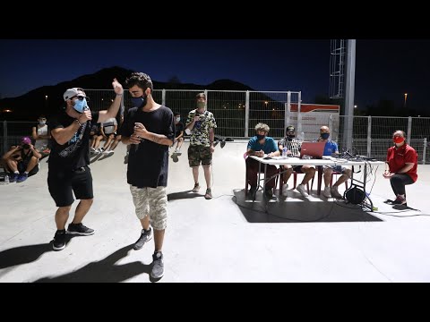 Batalla de gallos en el Skatepark de Elda