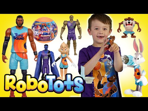 Space Jam 2 Toys 🏀 RoboTots Video | A New Legacy Toys 2021