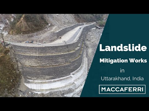 Landslide Mitigation Works in Uttarakhand, India