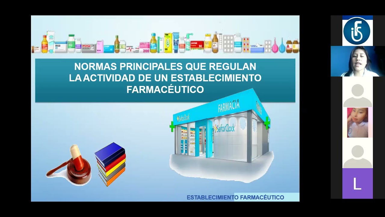 Video conferencia  venta y dispensación de medicamentos y productos afines  ANITA  PERROCHENA