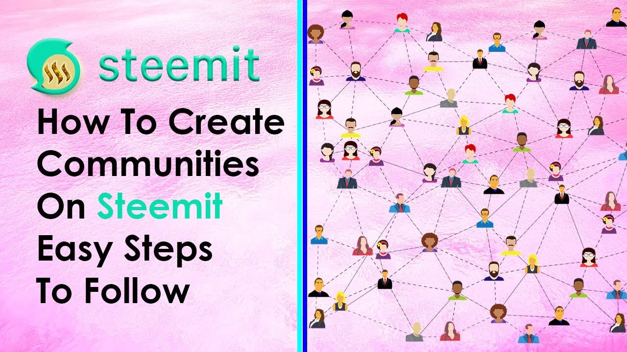 How To Create Communities On Steemit | Easy Steps To Follow
