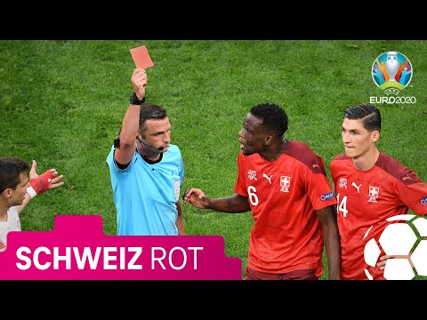 Freuler sieht Rot gegen Spanien | UEFA EURO 2020 | MAGENTA TV