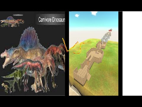 Carnivore dinosaurs vs death gauntlet!!! Arbs- animal revolt battle simulator