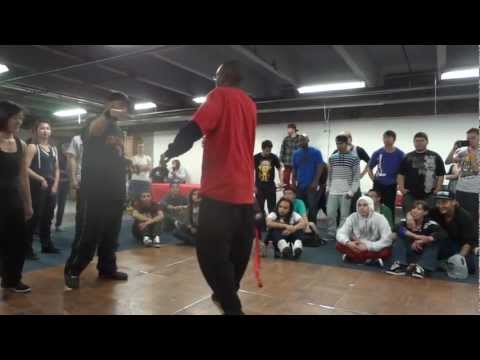Madstyle & Mahayla Vs Larry Love & Her "Queenz Of Hip-Hop 2013"