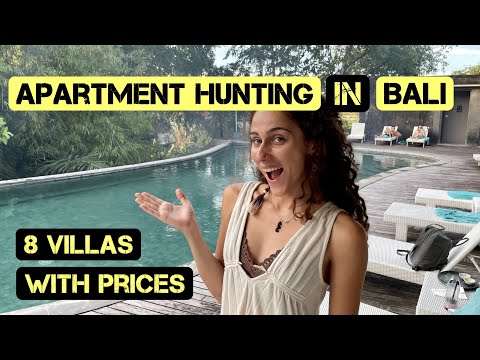 House Hunting in Bali! 8 Canggu villas + prices