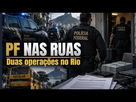 PF faz duas operações no rio e apura esquemas milionários