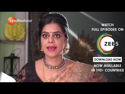Raktha Sambandham - Telugu Tv Serial - Best Scene - 207 - Meghana lokesh,Jyothi reddy - Zee Telugu