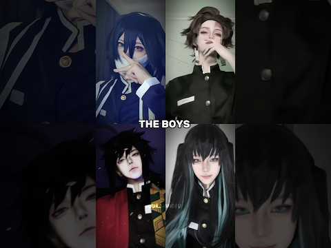 Their dance 🫦🔥#demonslayer #kimetsunoyaiba #muichiro #tanjiro #cosplay #shorts #fyp #foryou #giyu