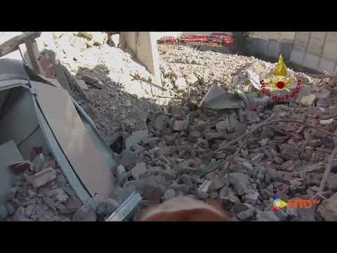 Vigili del Fuoco - Prato, Addestramento USAR dispersi sotto le macerie - www.HTO.tv