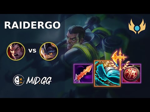 MID.GG: [ RaiderGO ] Darius TOP vs Rumble | KR CHALLENGER | LOL Season 2025