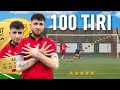 🎯⚽️100 TIRI CHALLENGE: EMANUEL ASLLANI (MERCEDESI) | Quanti Goal Segnerà su 100 tiri?