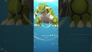 Registramos Groudon Shiny con suerte en Pokémon GO !!