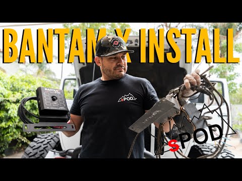 sPOD BantamX 8-Circuit with Touchscreen Install - Jeep JL