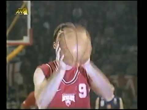 Franko Nakic 15 pts | Olympiacos vs Barcelona 04.01.1995