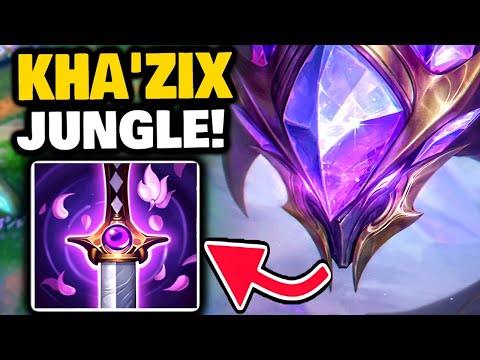 HOW to CARRY on KHA'ZIX Jungle!!!