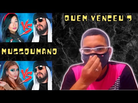 [REACT] Luarices Vs. Mussoumano e Mari Maria Makeup Vs. Mussoumano - Batalha de Youtubers