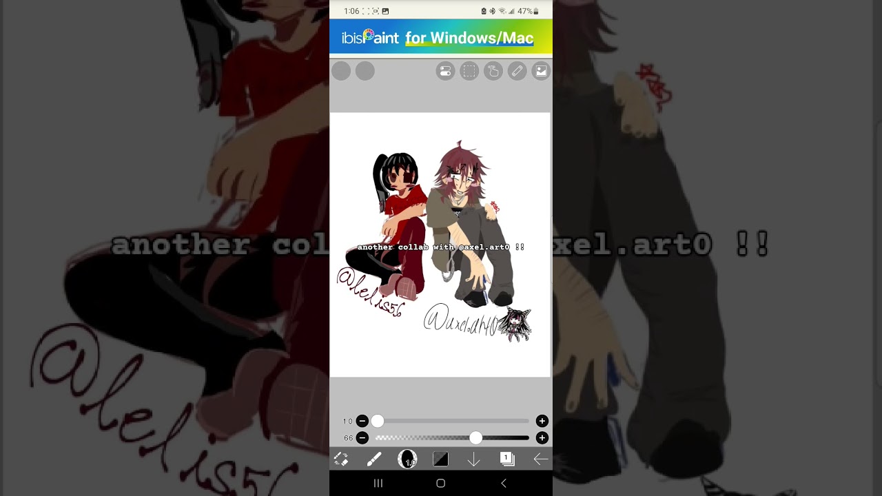 @axel.art0 collab!!! #fypシ゚viral #art #ibispaint #fyppppppppppp
