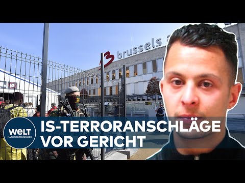 MAMMUTPROZESS: IS-Terroristen wegen Attentaten von Brüssel vor Gericht