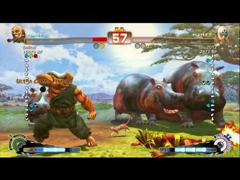 Bullcat [Gouken] vs toru2012 [ElFuerte] SSF4 Japanese Online Ranked Matches - TRUE-HD