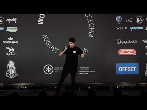 2nd Place – Hunter Feuerstein – 1A Semi final – World YoYo Contest 2025