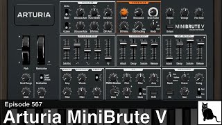 Video thumbnail for Arturia MiniBrute V: A detailed demo & tutorial + hardware comparison by CatSynth TV