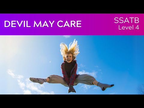Devil May Care (SSATB Lv4) KerryMarsh.com Score Preview