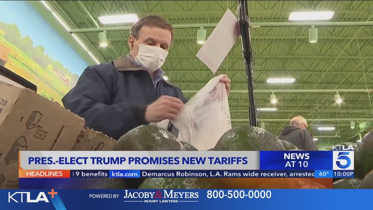 President-elect Trump promises new tariffs